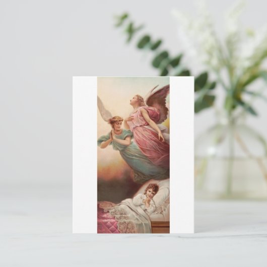 Schutzengel mit Kind (Stehend Vorderseite)