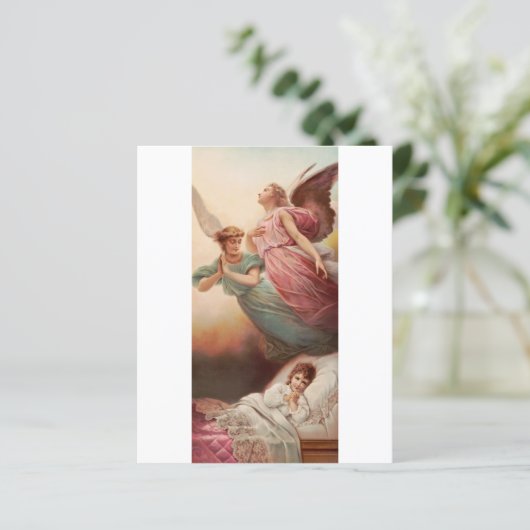 Schutzengel mit Kind (Stehend Vorderseite)