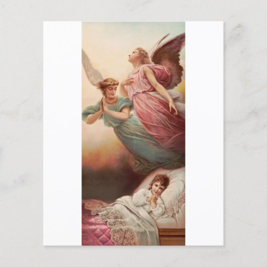 Schutzengel mit Kind (Vorderseite)