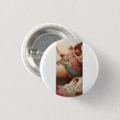 Schutzengel mit Kind Button (Vorne & Hinten)
