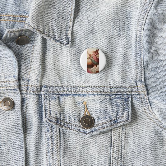Schutzengel mit Kind Button (Beispiel)