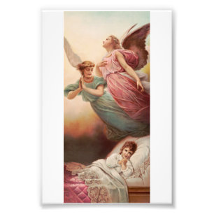 Schutzengel mit Kind Fotodruck