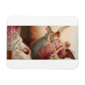 Schutzengel mit Kind Magnet (Horizontal)