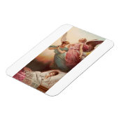 Schutzengel mit Kind Magnet (Linke Seite)