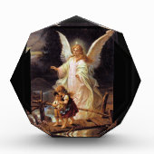 Schutzengel mit Kindern Fotoblock (Vorderseite)