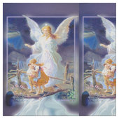 Schutzengel mit Kindern Stoff (Muster)