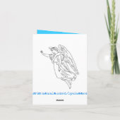 Schutzengel notecard karte (Rückseite)