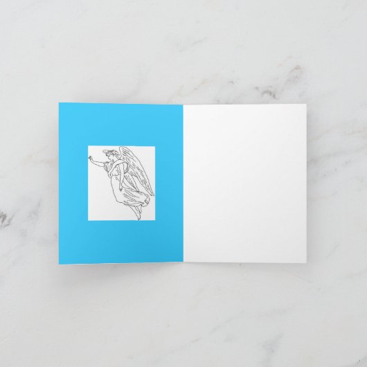 Schutzengel notecard karte (Innenseite)