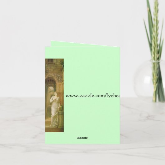 Schutzengel notecard karte (Rückseite)