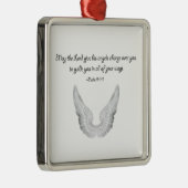 Schutzengel Ornament Aus Metall (Rechts)