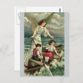 Schutzengel Postkarte (Vorne/Hinten)