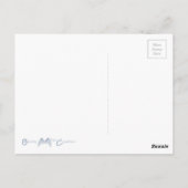 Schutzengel Postkarte (Rückseite)