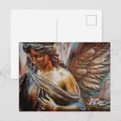 Schutzengel Postkarte (Vorne/Hinten)