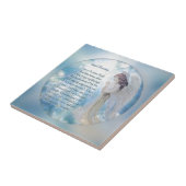 Schutzengel-Segen Fliese (Seite)