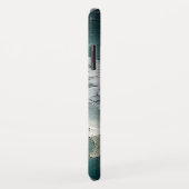 Schutzengel-stürmisches Himmel-Blau-Weiß Case-Mate iPhone Hülle (Hinten/Rechts)