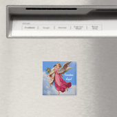 Schutzengel und Kind Inspirationsmagnet Magnet (In Situ (Geschirrspüler))