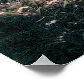 Schutzengel und zwei Kinder auf Brücke Poster (Ecke)