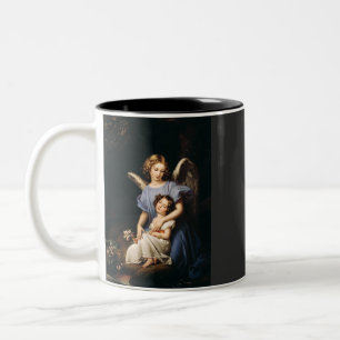 Schutzengel von Joseph Karl Stieler Zweifarbige Tasse