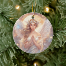 Schutzengel,  wasserfarben pastell Gemälde