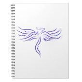 Schutzengelenkissen Notizblock (Vorderseite)