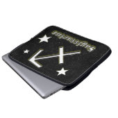 Schützesymbol Laptopschutzhülle (Vorne Knopf)