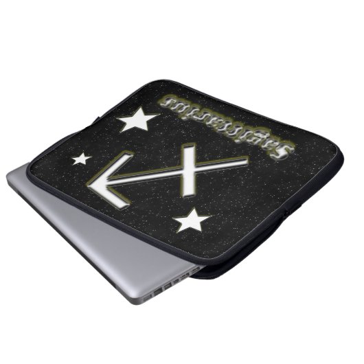 Schützesymbol Laptopschutzhülle (Vorne Knopf)