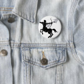 Schützetierkreishoroskop-Astrologiezeichen Button (Beispiel)