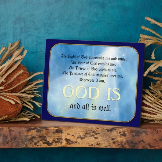 Schutzgebet Fotoplatte (Seite)