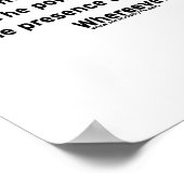 Schutzgebet Poster (Ecke)