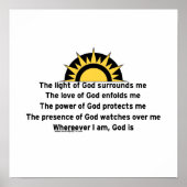 Schutzgebet Poster (Vorne)