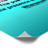 Schutzgebet Poster (Ecke)