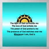 Schutzgebet Poster (Vorne)