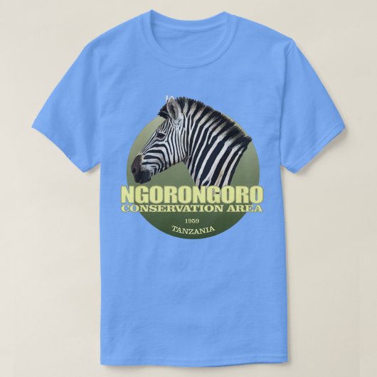 Schutzgebiet Ngorongoro ZebraWT2 T-Shirt (Design vorne)