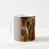 Schutzgel in Aquarellrüstung Kaffeetasse (Vorderseite Links)
