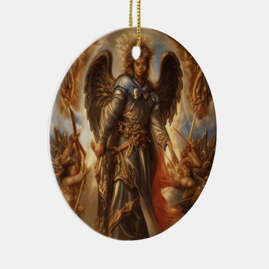 Schutzgel in Aquarellrüstung Keramik Ornament (Rechts)