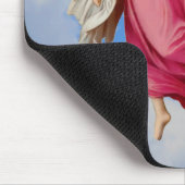 Schutzgelenke und Kind Mousepad (Ecke)