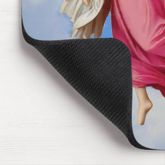 Schutzgelenke und Kind Mousepad (Ecke)