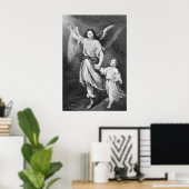 Schutzgelenke und Kind Poster (Heimbüro)