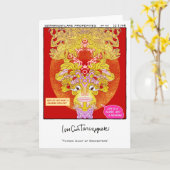 Schutzheilige der Bienenzüchter Karte (Gelbe Blume)