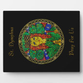 Schutzheilige der Depression und Angst St. Dymphna Fotoplatte (Vorderseite)