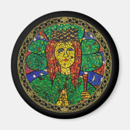 Schutzheilige der Depression und Angst St. Dymphna Magnet