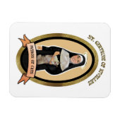 Schutzheilige der Katzen Magnet für den Kühlschran (Horizontal)