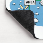Schutzhelm-Bereich Mousepad (Ecke)