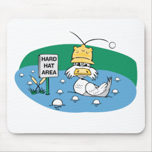 Schutzhelm-Bereich Mousepad