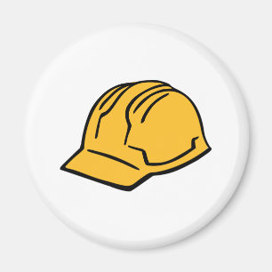 Schutzhelmbausturzhelm Magnet