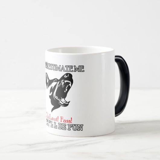 SCHUTZHUND DEUTSCHE DEUTSCHE GSD BARK BITE VERWANDLUNGSTASSE (VorderseiteRechts)