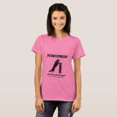 Schutzhund holen zurück T-Shirt (Vorne ganz)