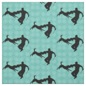 Schutzhund - Hundehütten und Schwingungen Stoff (Muster)