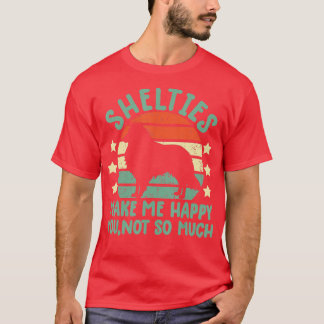 Schutzhundegeschenke Shirt Sheltie Shetland S