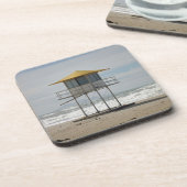 Schutzhütte Getränkeuntersetzer (Linke Seite)